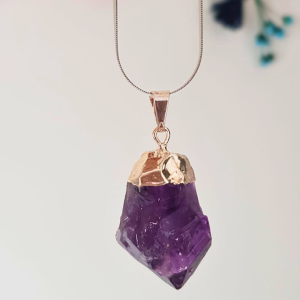 Punta amatista en plata